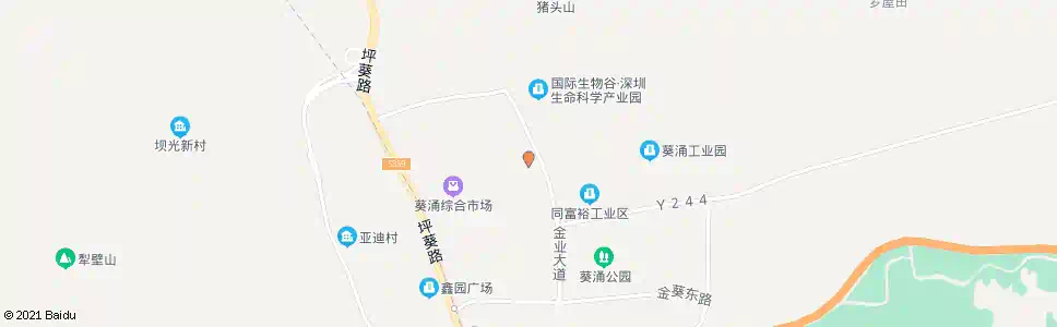 深圳葵涌办事处_公交站地图_深圳公交_妙搜公交查询2025