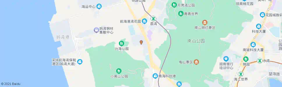 深圳月亮湾花园_公交站地图_深圳公交_妙搜公交查询2025