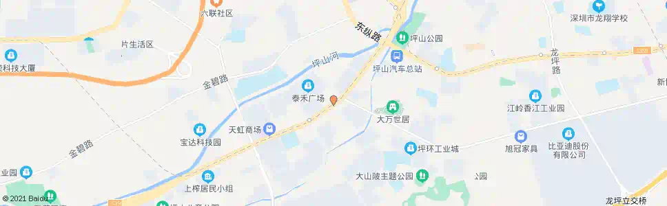 深圳深业东城上邸_公交站地图_深圳公交_妙搜公交查询2025