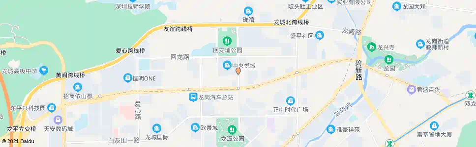 深圳中央悦城_公交站地图_深圳公交_妙搜公交查询2025