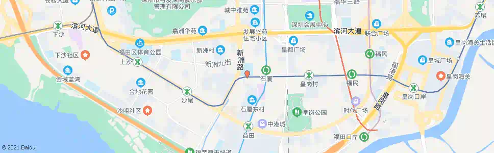 深圳石厦学校_公交站地图_深圳公交_妙搜公交查询2025