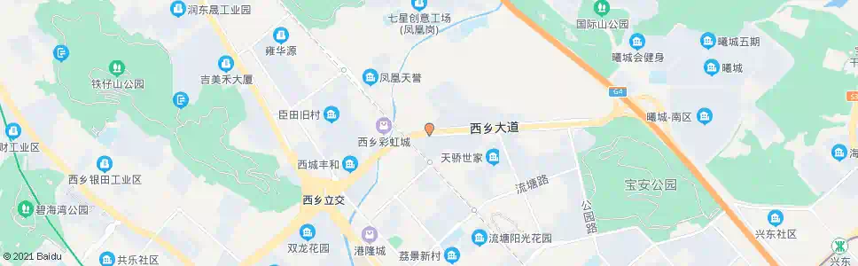 深圳宝安客运中心南_公交站地图_深圳公交_妙搜公交查询2025