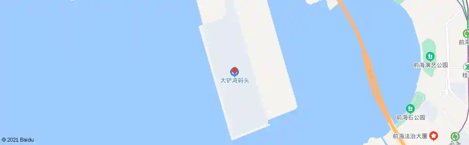 深圳西乡大铲湾码头_公交站地图_深圳公交_妙搜公交查询2025