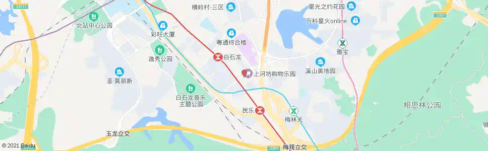 深圳书香门第_公交站地图_深圳公交_妙搜公交查询2025
