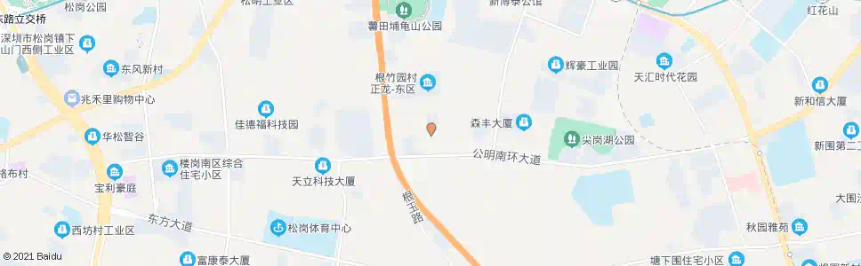 深圳世峰科技园_公交站地图_深圳公交_妙搜公交查询2025