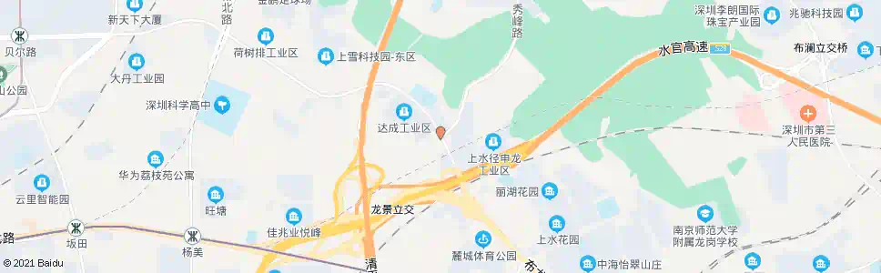 深圳秀岭双秀路口_公交站地图_深圳公交_妙搜公交查询2025