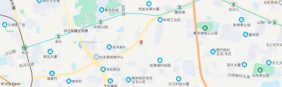 深圳中闽花园_公交站地图_深圳公交_妙搜公交查询2025
