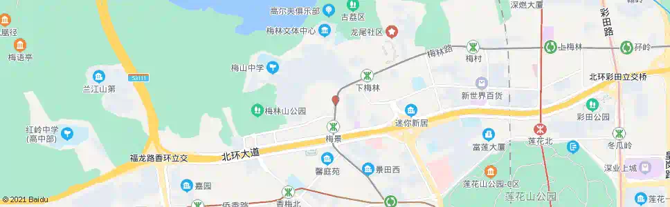 深圳福田农批市场_公交站地图_深圳公交_妙搜公交查询2025