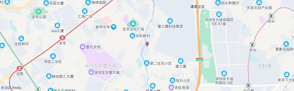 深圳瓦窑排_公交站地图_深圳公交_妙搜公交查询2025