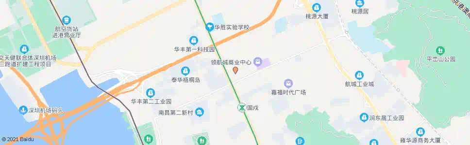 深圳西乡安居花园_公交站地图_深圳公交_妙搜公交查询2025