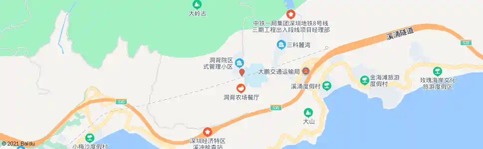 深圳洞背村_公交站地图_深圳公交_妙搜公交查询2025
