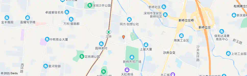 深圳沙井万佳百货_公交站地图_深圳公交_妙搜公交查询2025