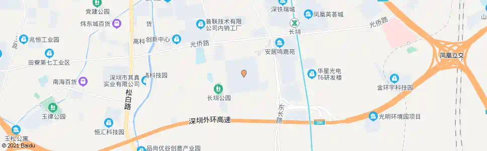 深圳长兴科技_公交站地图_深圳公交_妙搜公交查询2025