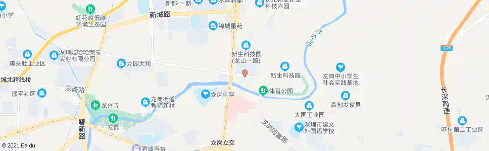 深圳集银皮革广场_公交站地图_深圳公交_妙搜公交查询2025