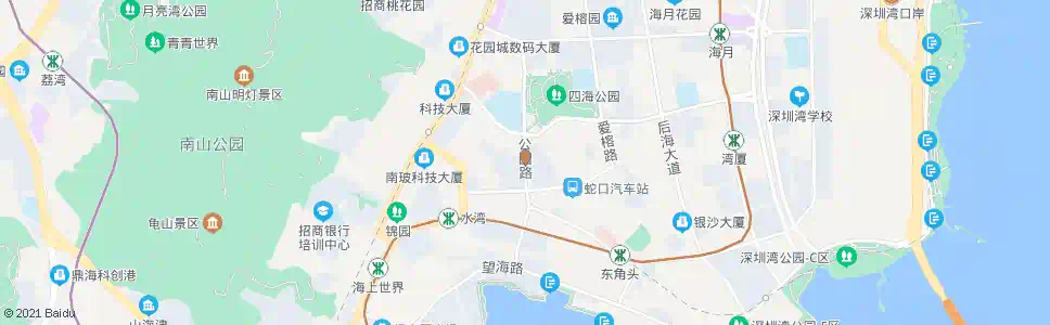 深圳花果山_公交站地图_深圳公交_妙搜公交查询2025