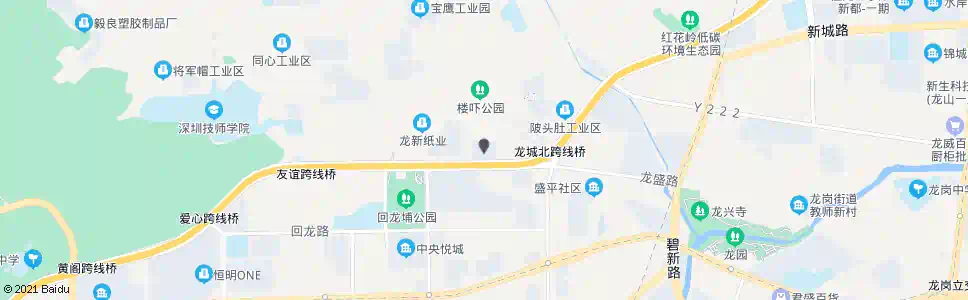深圳岸上林居_公交站地图_深圳公交_妙搜公交查询2025