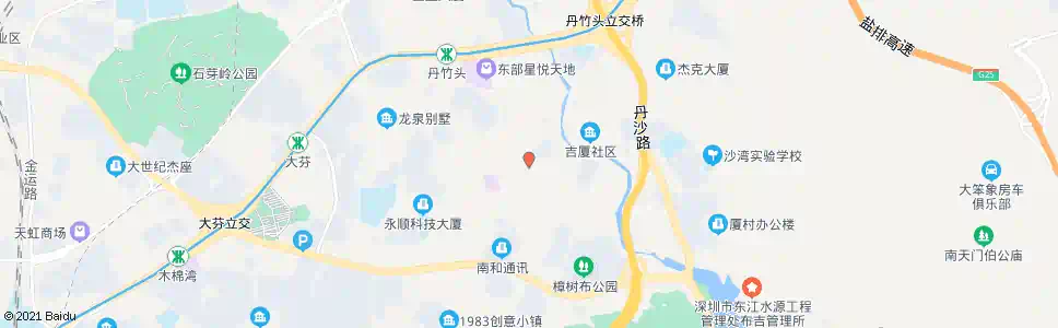 深圳沙西小学_公交站地图_深圳公交_妙搜公交查询2025