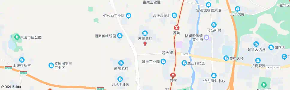 深圳茜坑公交总站_公交站地图_深圳公交_妙搜公交查询2025