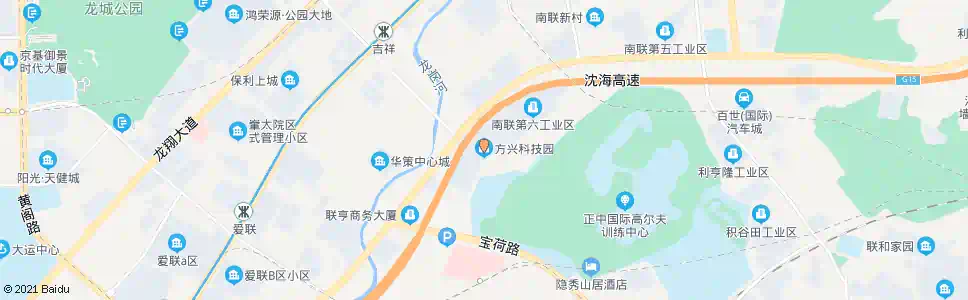 深圳方兴科技园_公交站地图_深圳公交_妙搜公交查询2025