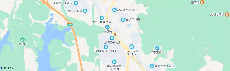 深圳创维天桥_公交站地图_深圳公交_妙搜公交查询2025