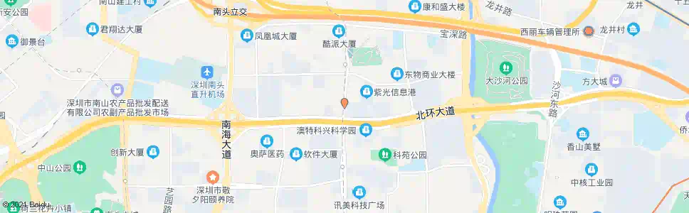 深圳科苑北环立交_公交站地图_深圳公交_妙搜公交查询2025