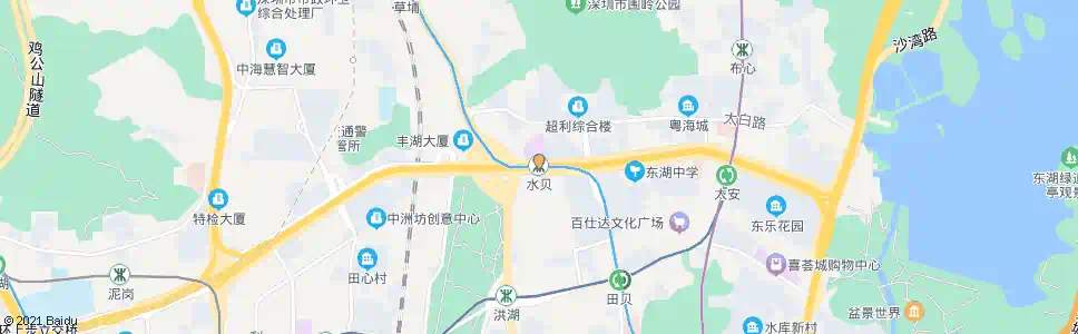 深圳水贝站_公交站地图_深圳公交_妙搜公交查询2025