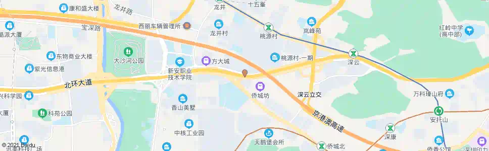 深圳高发科技园_公交站地图_深圳公交_妙搜公交查询2025