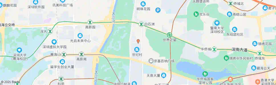 深圳石洲北路_公交站地图_深圳公交_妙搜公交查询2025