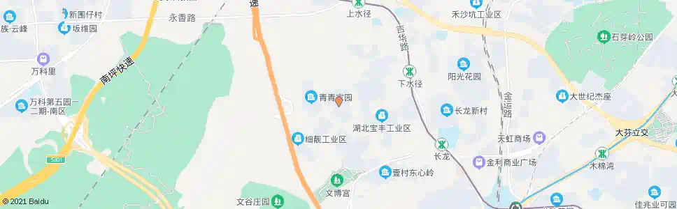 深圳翠枫豪园总站_公交站地图_深圳公交_妙搜公交查询2025