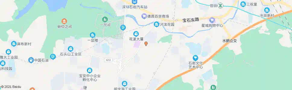 深圳罗租下新村_公交站地图_深圳公交_妙搜公交查询2025
