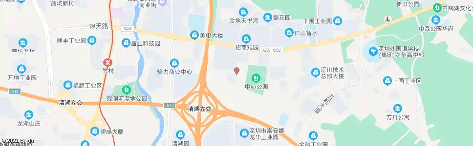 深圳华润三九_公交站地图_深圳公交_妙搜公交查询2025