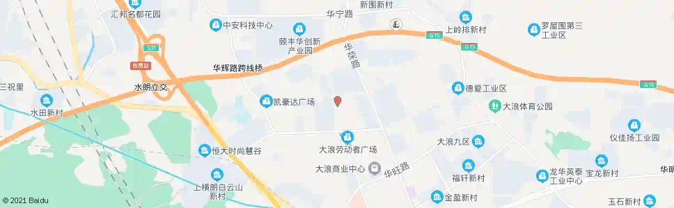 深圳龙华先进产业园_公交站地图_深圳公交_妙搜公交查询2025