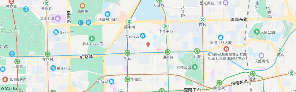 深圳百花村_公交站地图_深圳公交_妙搜公交查询2025