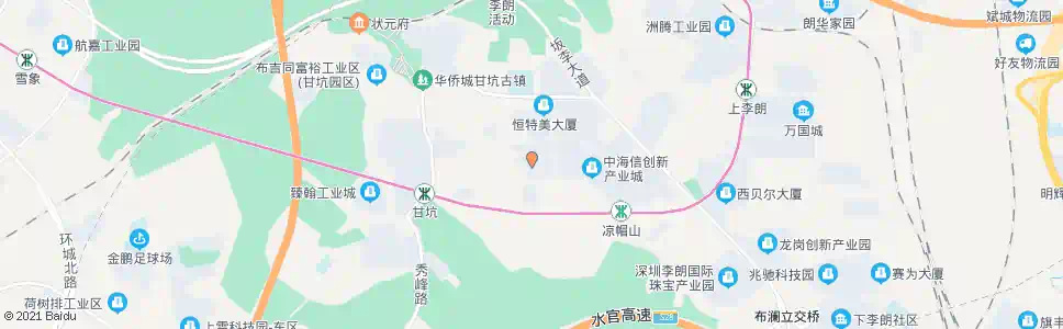 深圳中海信科技园_公交站地图_深圳公交_妙搜公交查询2025