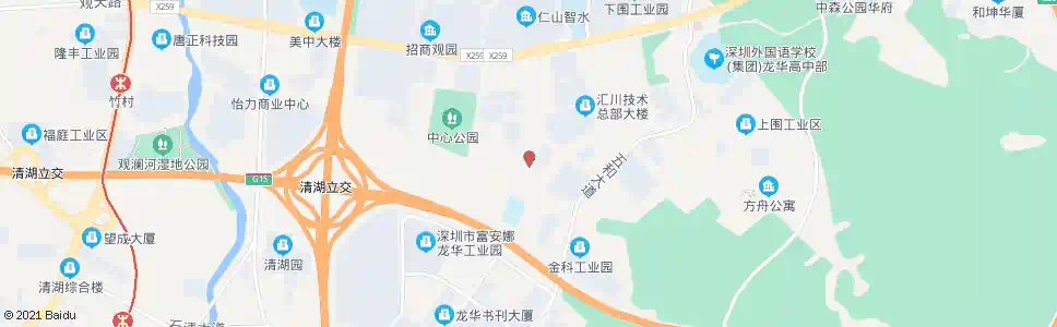 深圳泰豪科技_公交站地图_深圳公交_妙搜公交查询2025