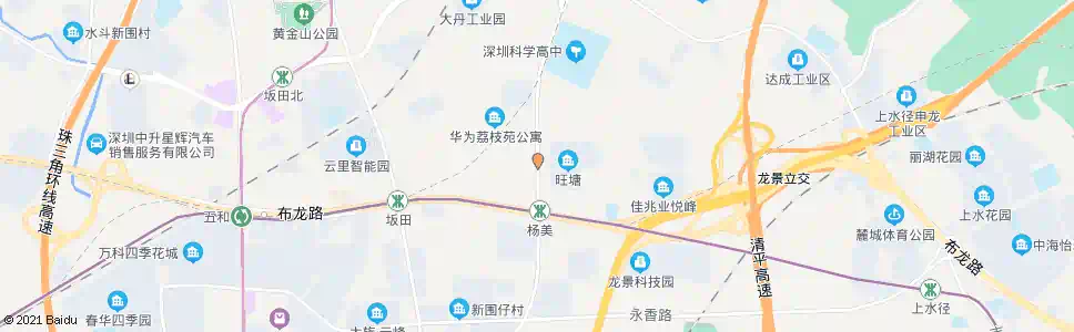 深圳美家福百货_公交站地图_深圳公交_妙搜公交查询2025