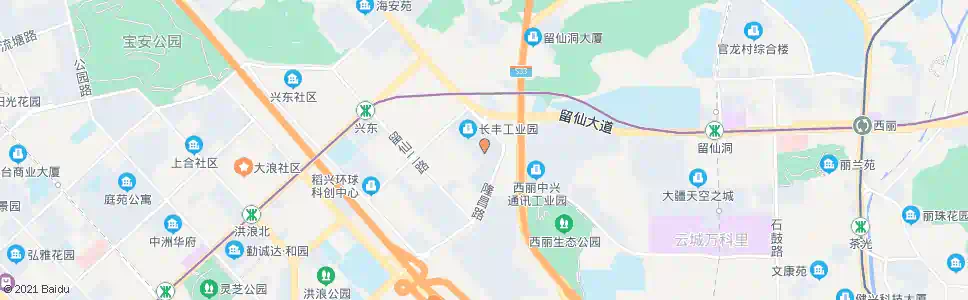 深圳安通达工业区_公交站地图_深圳公交_妙搜公交查询2025