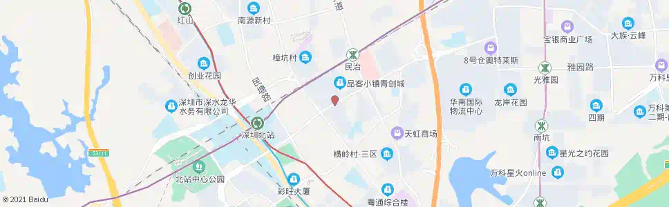 深圳樟坑村口_公交站地图_深圳公交_妙搜公交查询2025