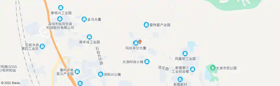 深圳浪腾路口_公交站地图_深圳公交_妙搜公交查询2025