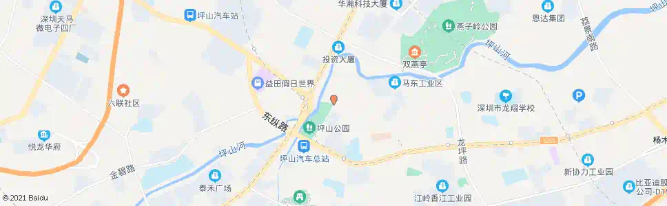 深圳坪山街道办_公交站地图_深圳公交_妙搜公交查询2025