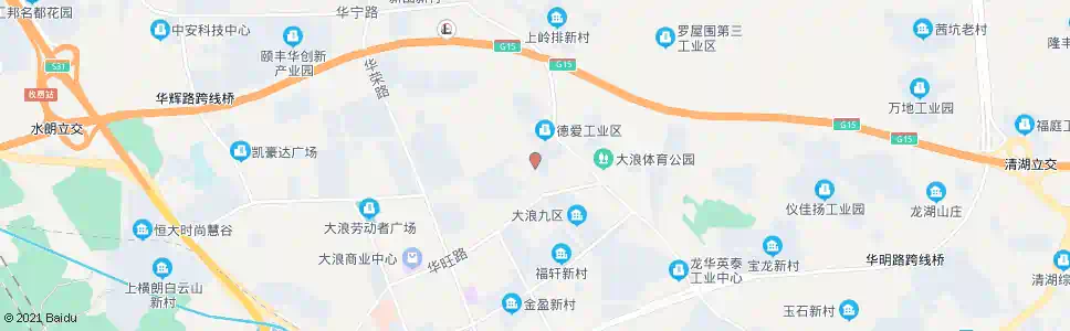 深圳华盛路口_公交站地图_深圳公交_妙搜公交查询2025