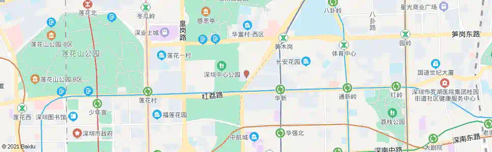 深圳市话大厦_公交站地图_深圳公交_妙搜公交查询2025