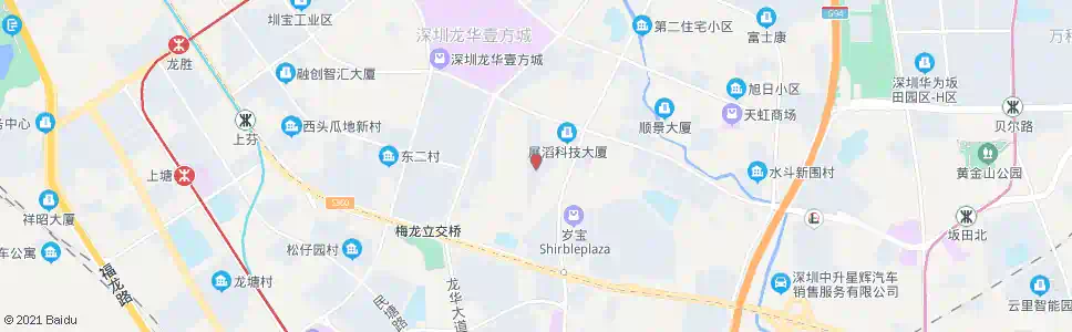 深圳敏华工业园_公交站地图_深圳公交_妙搜公交查询2025