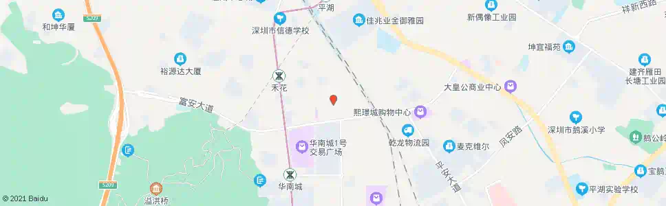 深圳信和苑路口_公交站地图_深圳公交_妙搜公交查询2025