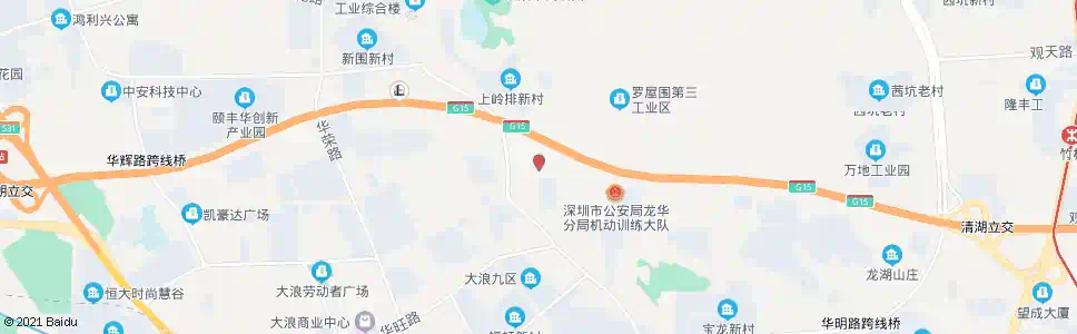 深圳黄麻埔新村_公交站地图_深圳公交_妙搜公交查询2025