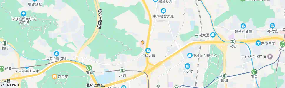 深圳武警医院2_公交站地图_深圳公交_妙搜公交查询2025
