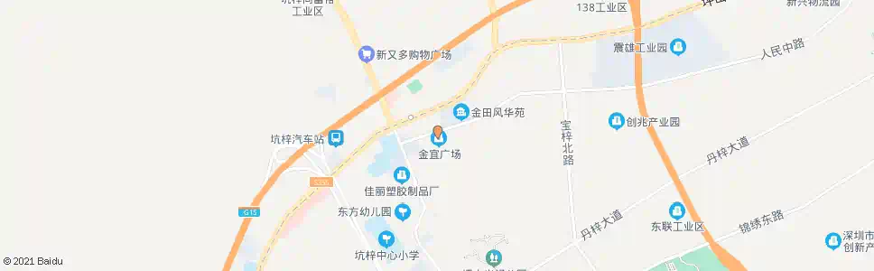 深圳坑梓大新百货_公交站地图_深圳公交_妙搜公交查询2025