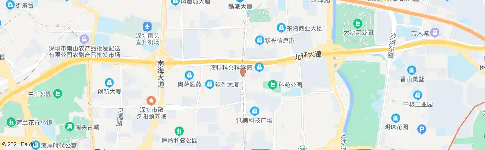 深圳科苑立交南_公交站地图_深圳公交_妙搜公交查询2025