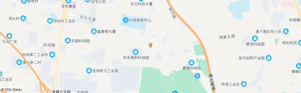 深圳富之庆电子_公交站地图_深圳公交_妙搜公交查询2025