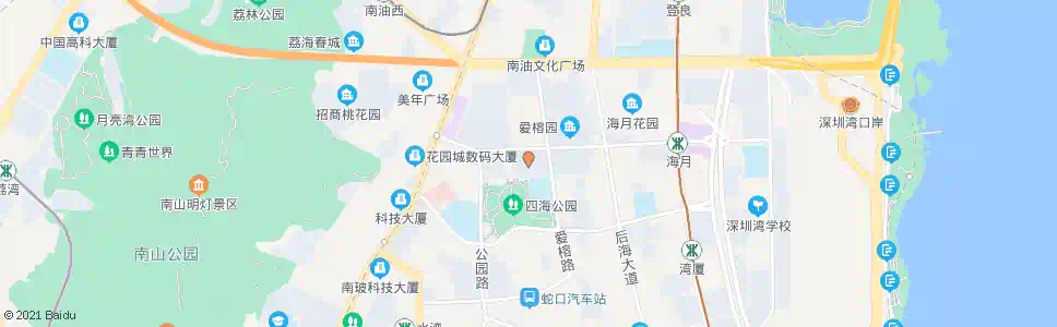 深圳翠薇园_公交站地图_深圳公交_妙搜公交查询2025